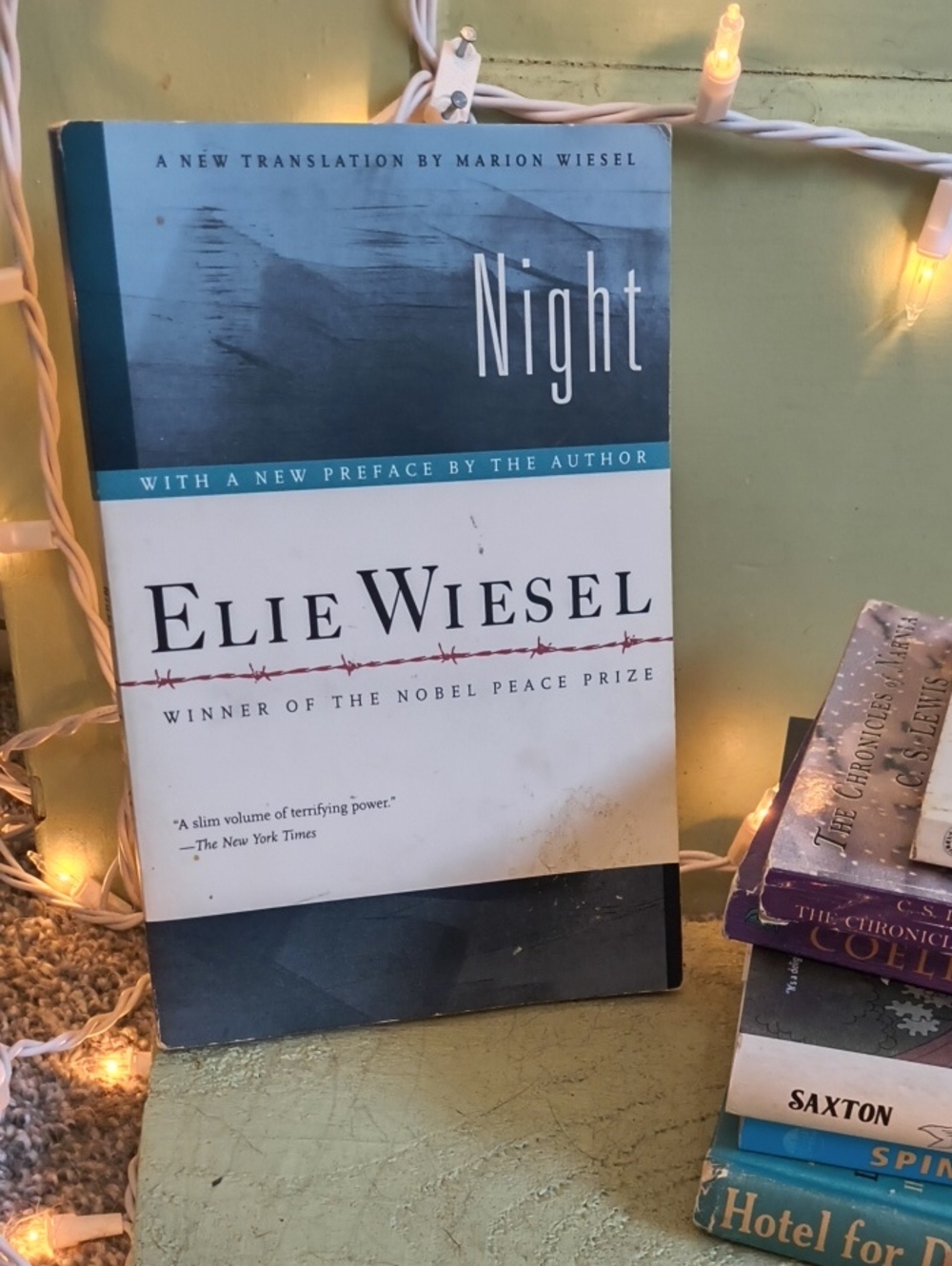 Book 📚 🆓 Night Nobel Prize Winner Elie Wiesel Auschwitz Nazi Germany Jewish